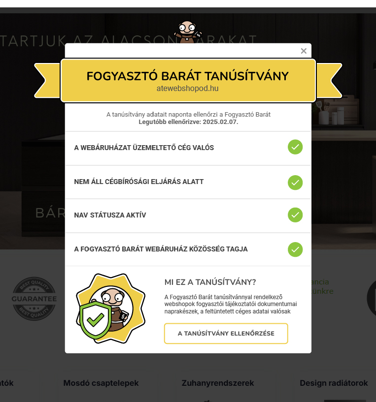 Tanústvány 4 pontos verzió